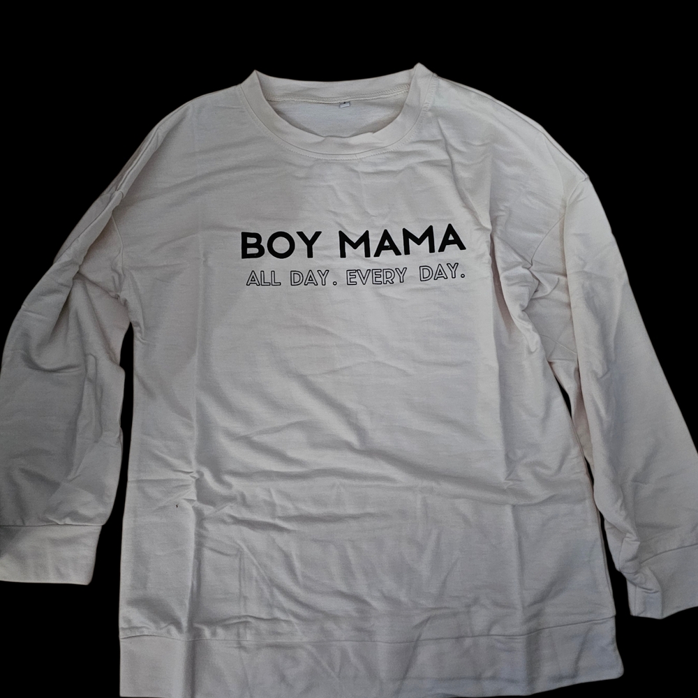 Boy Mama Graphic Sweatshirt